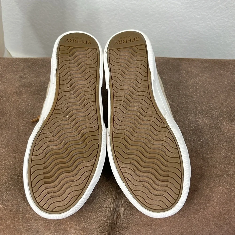 Sperry Top Siders Pier Wave LTT Sneaker in Denim Khaki